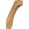 Ekena Millwork 4"W x 14"D x 22"H Imperial Rough Sawn Knee Brace, Western Red Cedar BRC04X14X22IMP00RWR - alternate 1